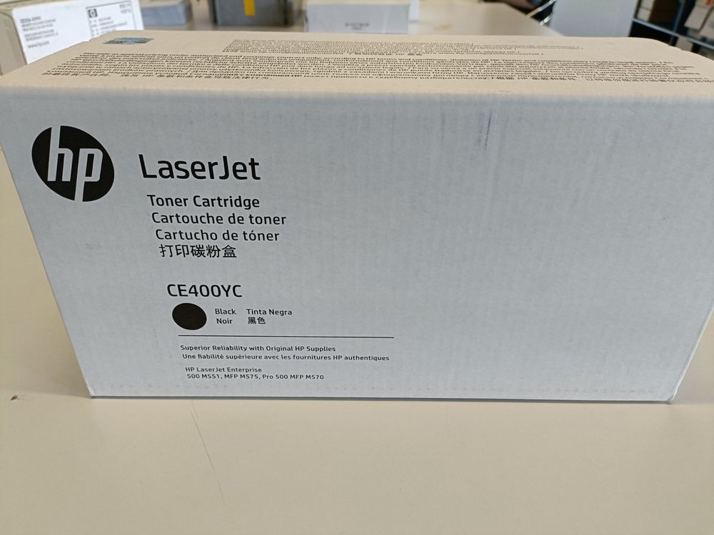 HP Toner CE400 YC (Neu und originalverpackt) in Luzern für CHF 99 – mit ...
