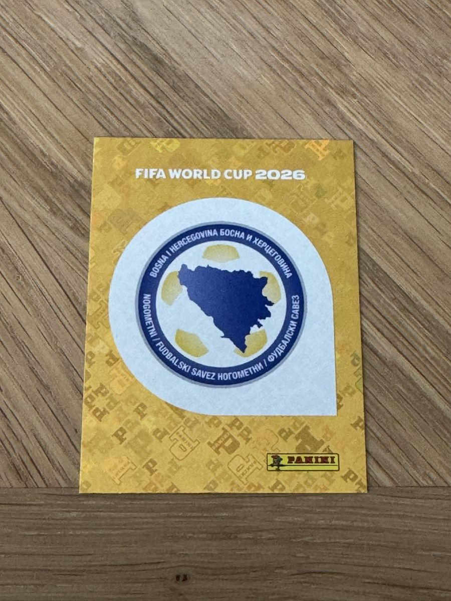 Panini Carte collezionabili: Panini 2026 BIH 1 – Nuovo (secondo la descrizione) da Grand-Lancy venduto da cyr_n5ky
