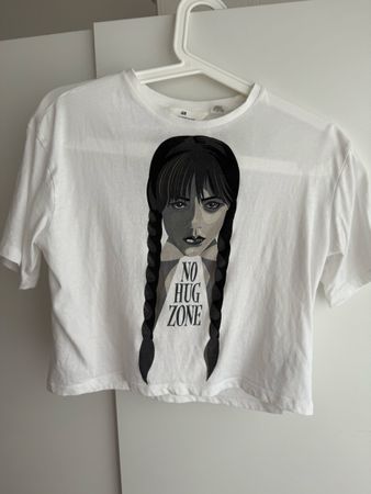 Wednesday Addams Top Grösse 158/164