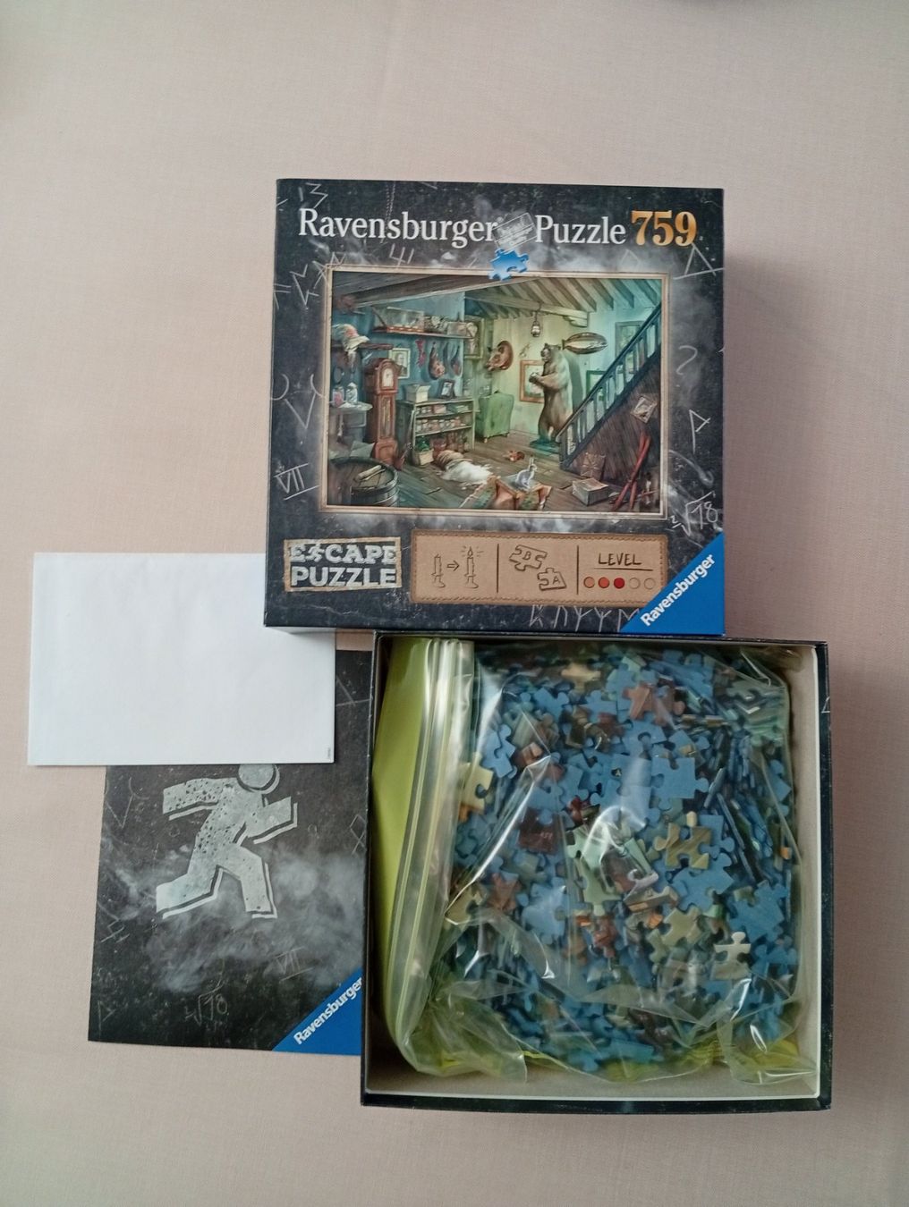 Ravensburger Puzzle: Ravensburger puzzle 759 escape puzzle – Usato da Villars-sur-Glâne venduto da dadj01 1