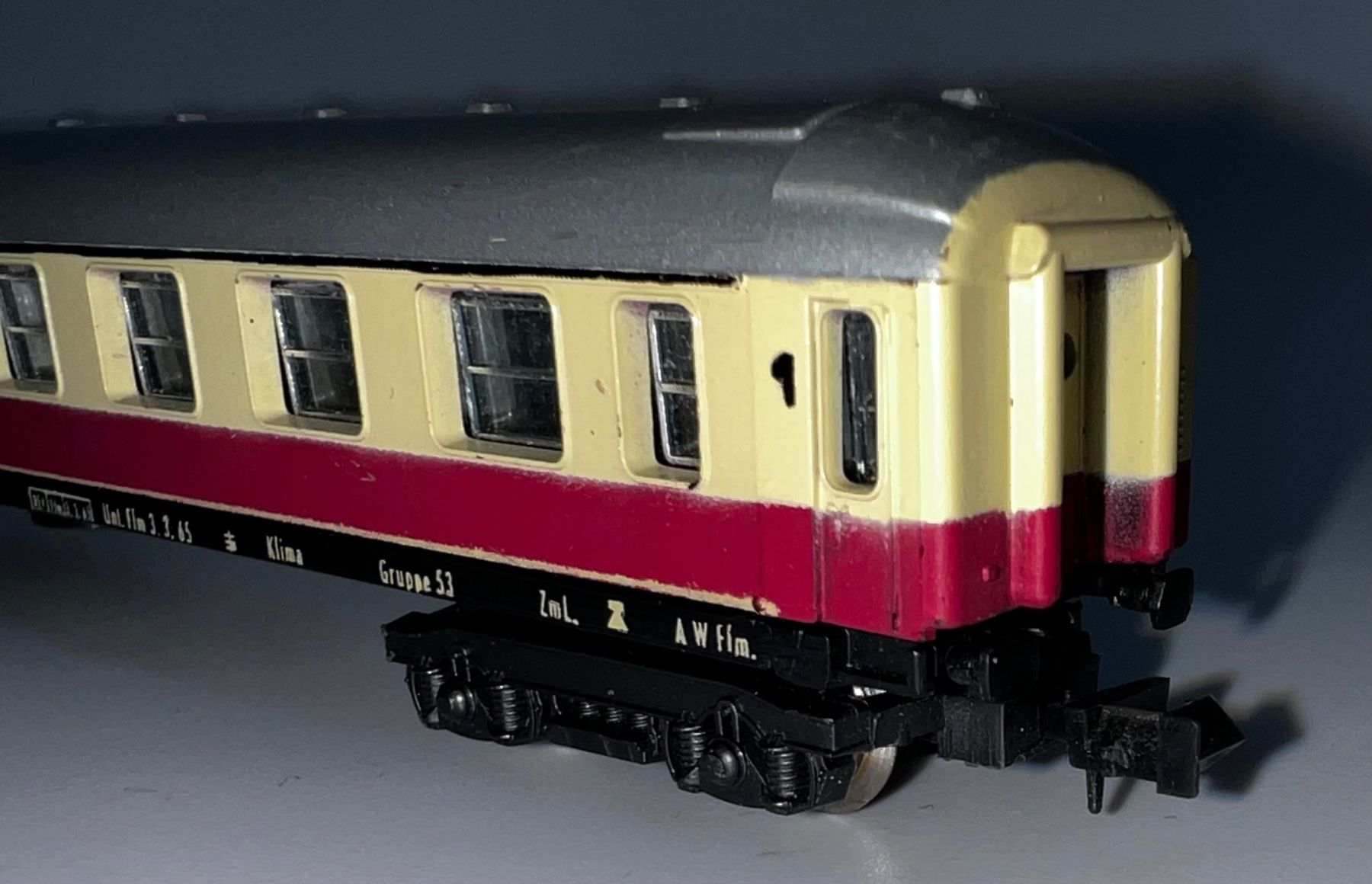 Lima Modellini di ferrovie: Lima 1. Kl Wagen der DB (N) – Usato da Basel venduto da jonnyhaas 3