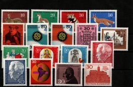 Allemagne 1967 année complète