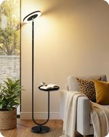 Dimmbare LED Stehlampe mit Ablage
