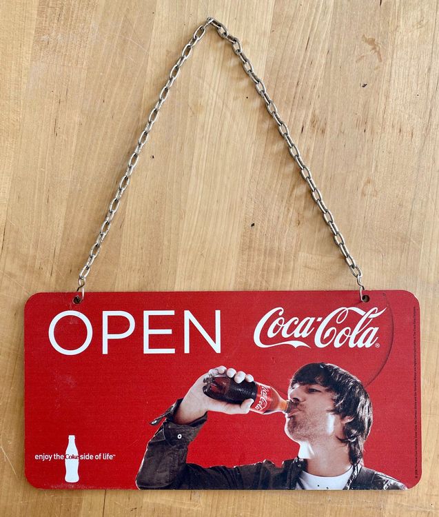 Open / Closed Schild von Coca Cola | Kaufen auf Ricardo