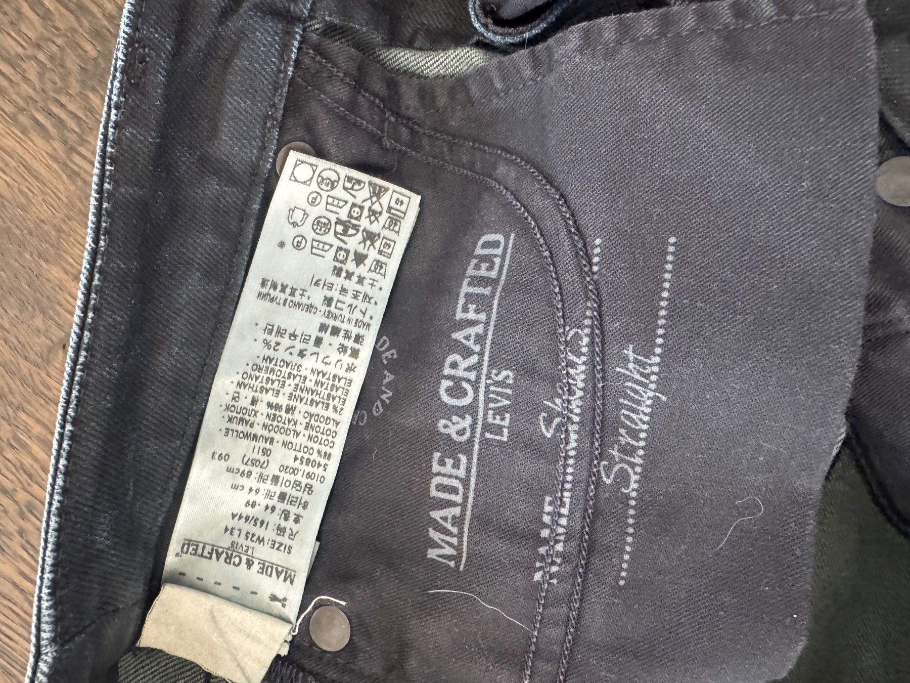 Levi's Jeans: Jeans Levi's Made & Crafted blau gebraucht Zustand – D'occasion à Birrwil par LuciLola 6