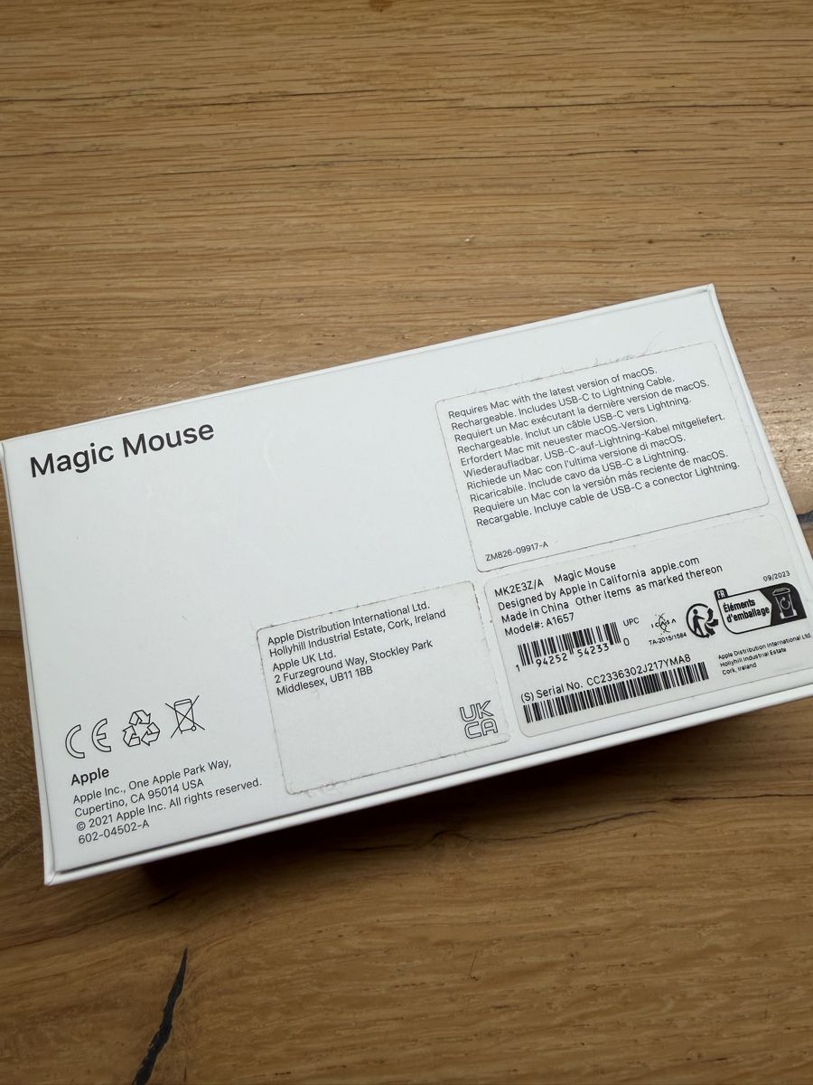Apple Mouse: Apple Magic Mouse – Nuovo (secondo la descrizione) da Grosswangen venduto da winkelfeld 1