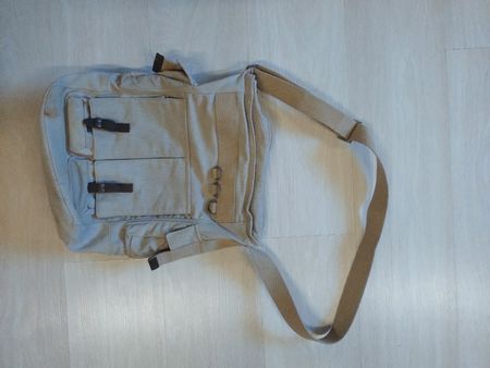 Sac bandoulière H&M beige toile 