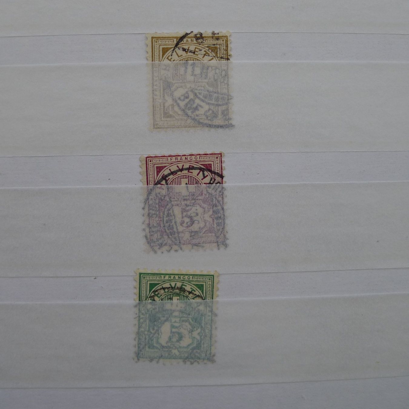 Alle Briefmarken: 1907-1944, LAGERBUCH CH-Marken, postfrisch ** + gestempelt! – Gebraucht aus Sursee von Luzernerraute 1