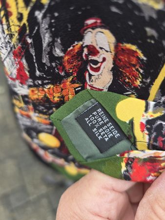 Seidenkrawatte Clown Walter Galetti lim.Auflage 444