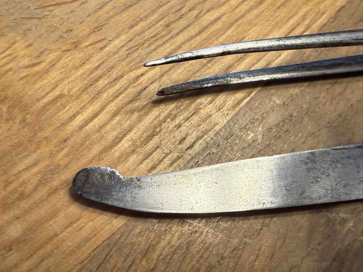Coltelli tascabile: Antikes Messer & Gabel Set Museale Taschenmesser – Usato da Goldach venduto da Messerguru 5