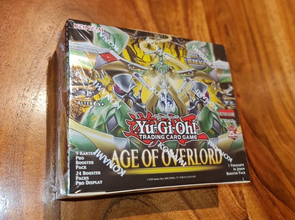 Yu-Gi-Oh Age of Overlord Display 1. Edition Deutsch (OVP) | Kaufen auf ...