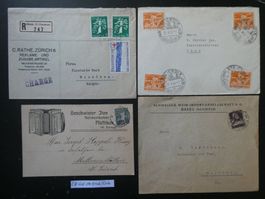 CH Lot alte Briefe/Karte