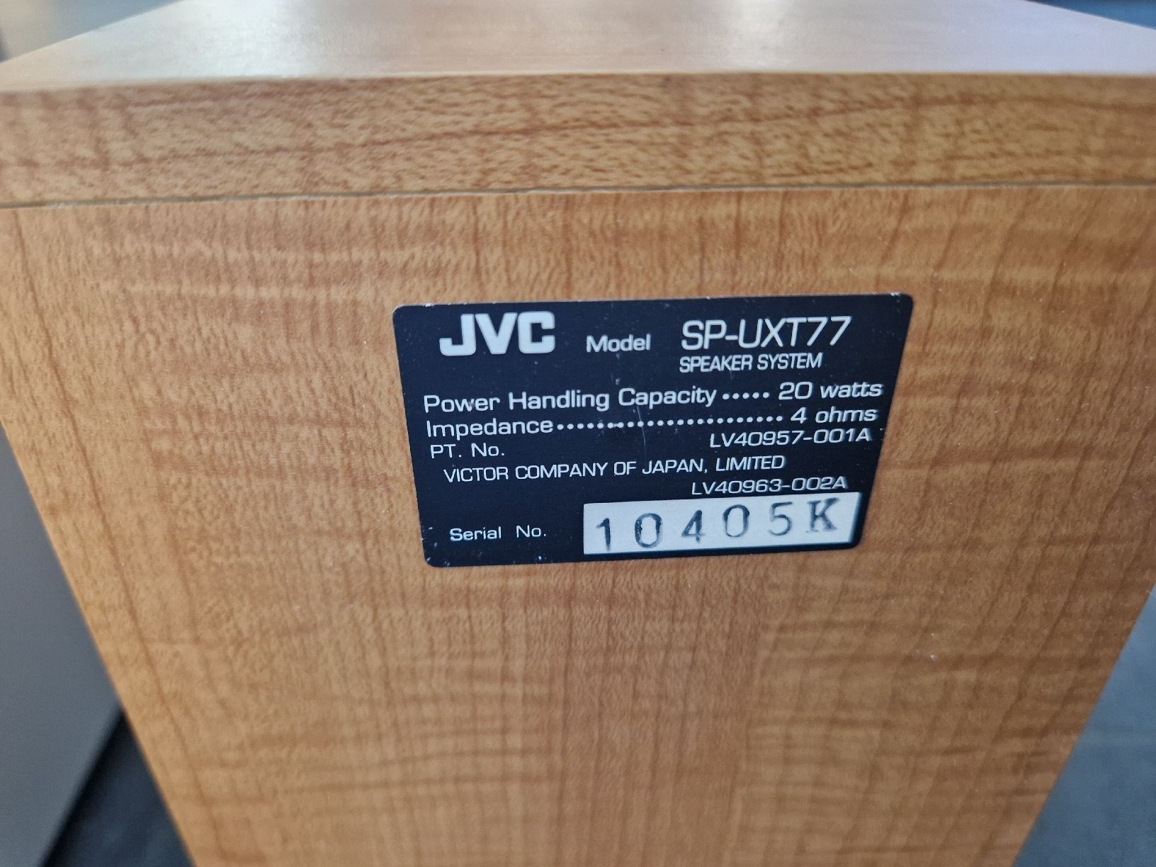 JVC Systèmes audio & multimédias: JVC Micro Component System UX-T77R akzeptabel – D'occasion à Heimenschwand par s20 6