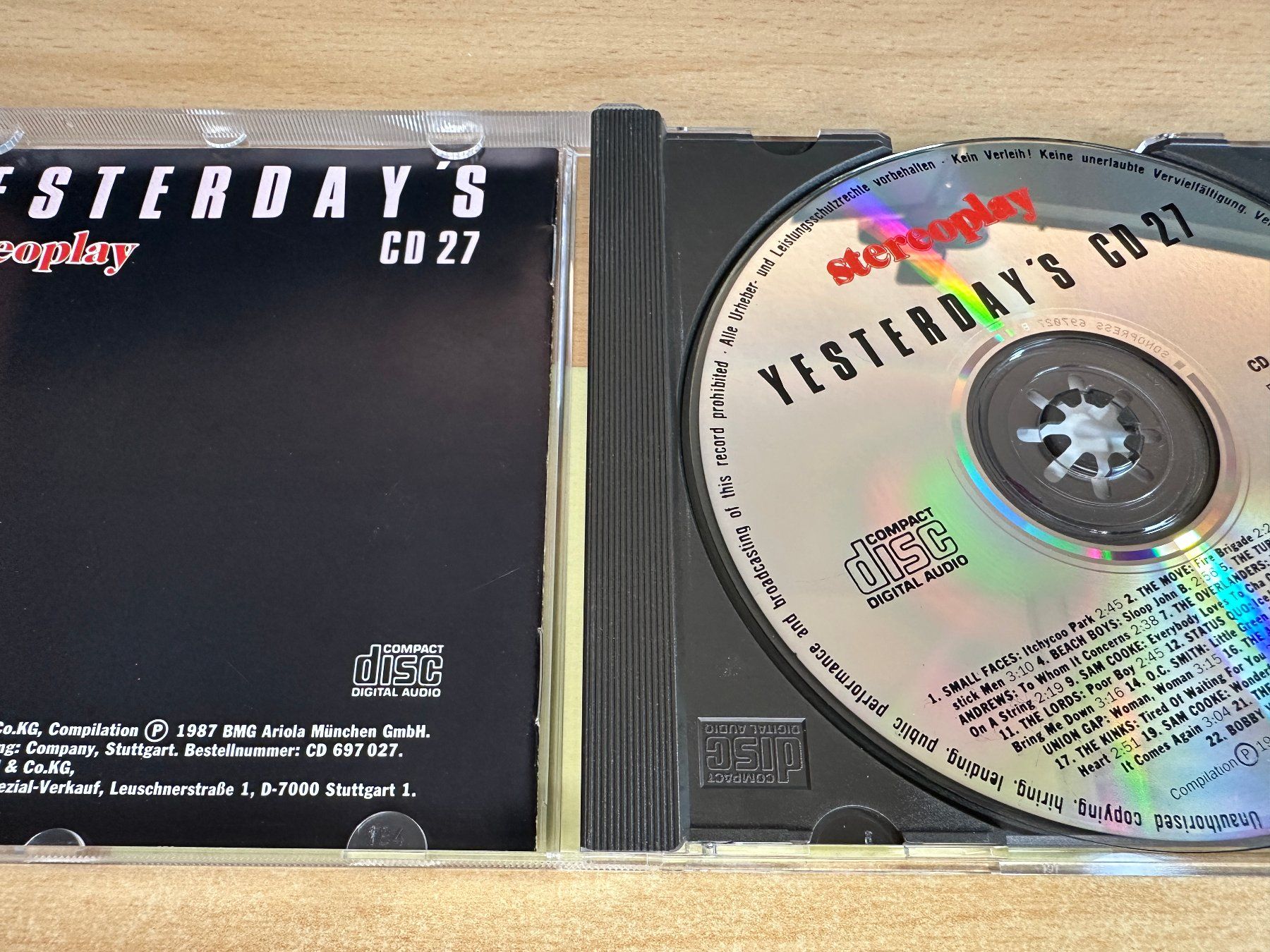 CD: T5 Various – Yesterday's CD 27 – Usato da Rikon im Tösstal venduto da Alpenmutz 2