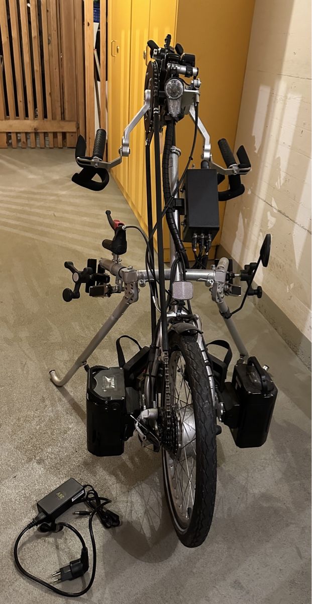 Sedie a rotelle: Stricker Handbike E-Bike Rollstuhlvelo – Usato da Schübelbach venduto da Kandija 3
