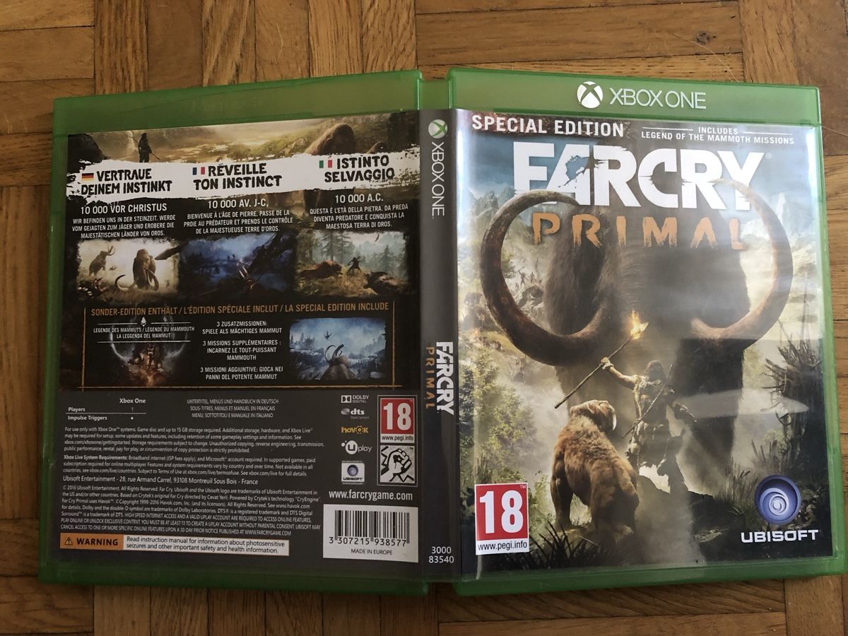 Microsoft Giochi: Far cry primal special edition xbox one swiss – Nuovo (secondo la descrizione) da Minusio venduto da Chinatech