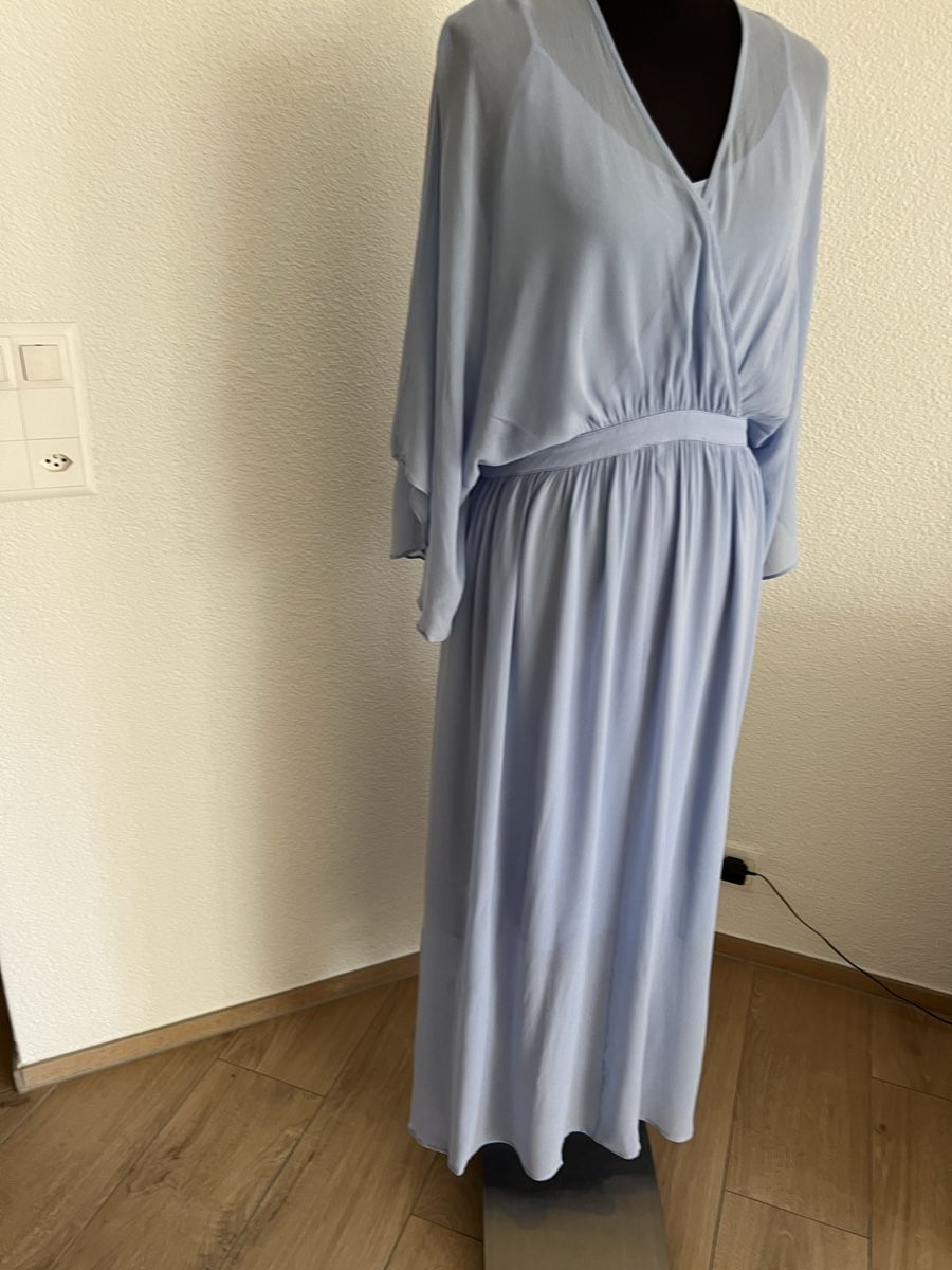 Vestiti: Maxikleid SECOND FEMALE Tulipa blau Grösse L  – Usato da Luzern venduto da suhamadlun