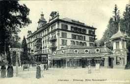 Interlaken - Kursaal + ca. 1910 belebt