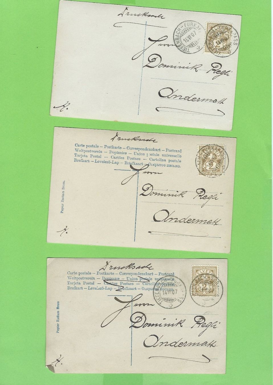 Cartoline postali: Napoleon auf St.Helena, 10AK – Usato da Zürich venduto da t24_de 5