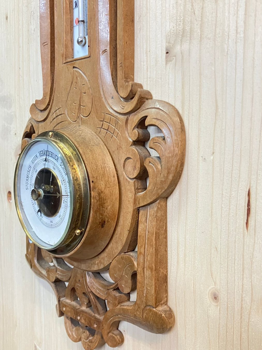 Altro per la casa: Jugendstil Wetterstation Barometer Thermometer – Usato da Horw venduto da luzernicus 3