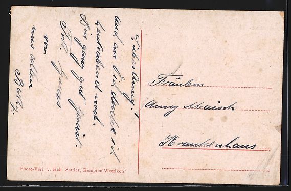 Cartoline postali: Wetzikon, Ortsansicht mit Apotheke und K – Usato da Berlin venduto da bartko-reher 1