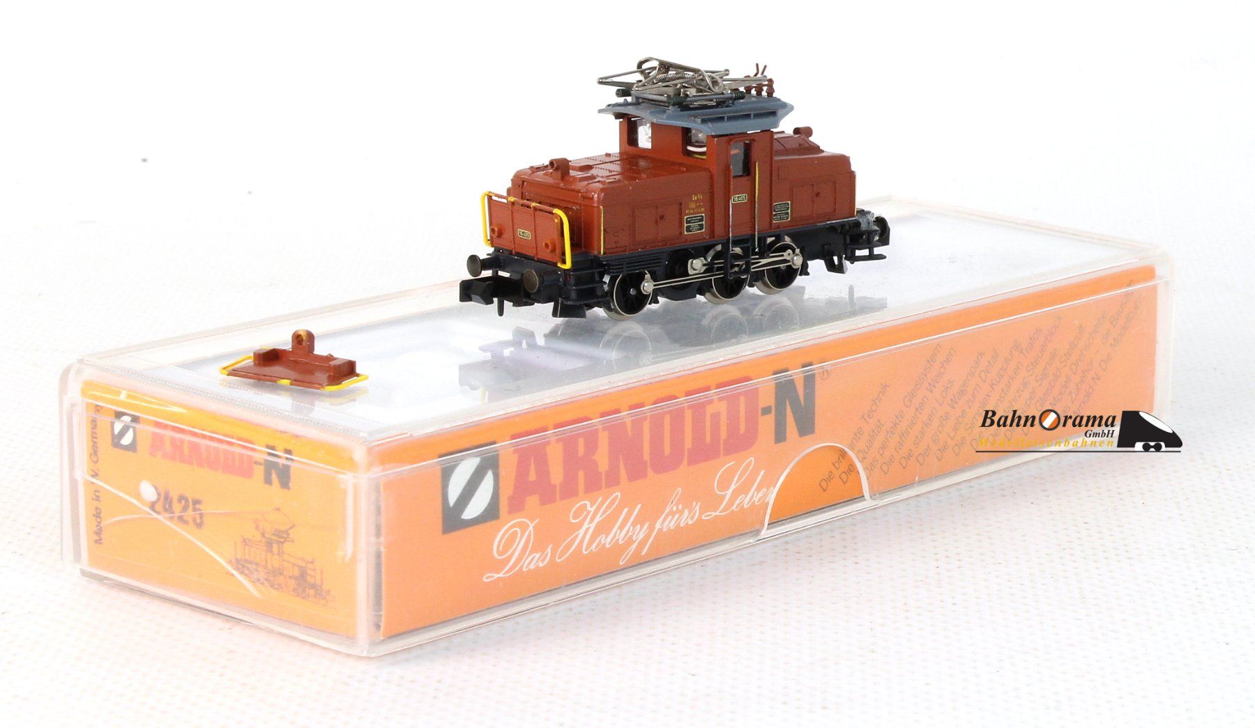 Arnold Modelleisenbahnen: Arnold 2425 Spur N SBB Rangierlok Ee 3/3, Bastelmodell – Defekt aus Bern von Bahnora
