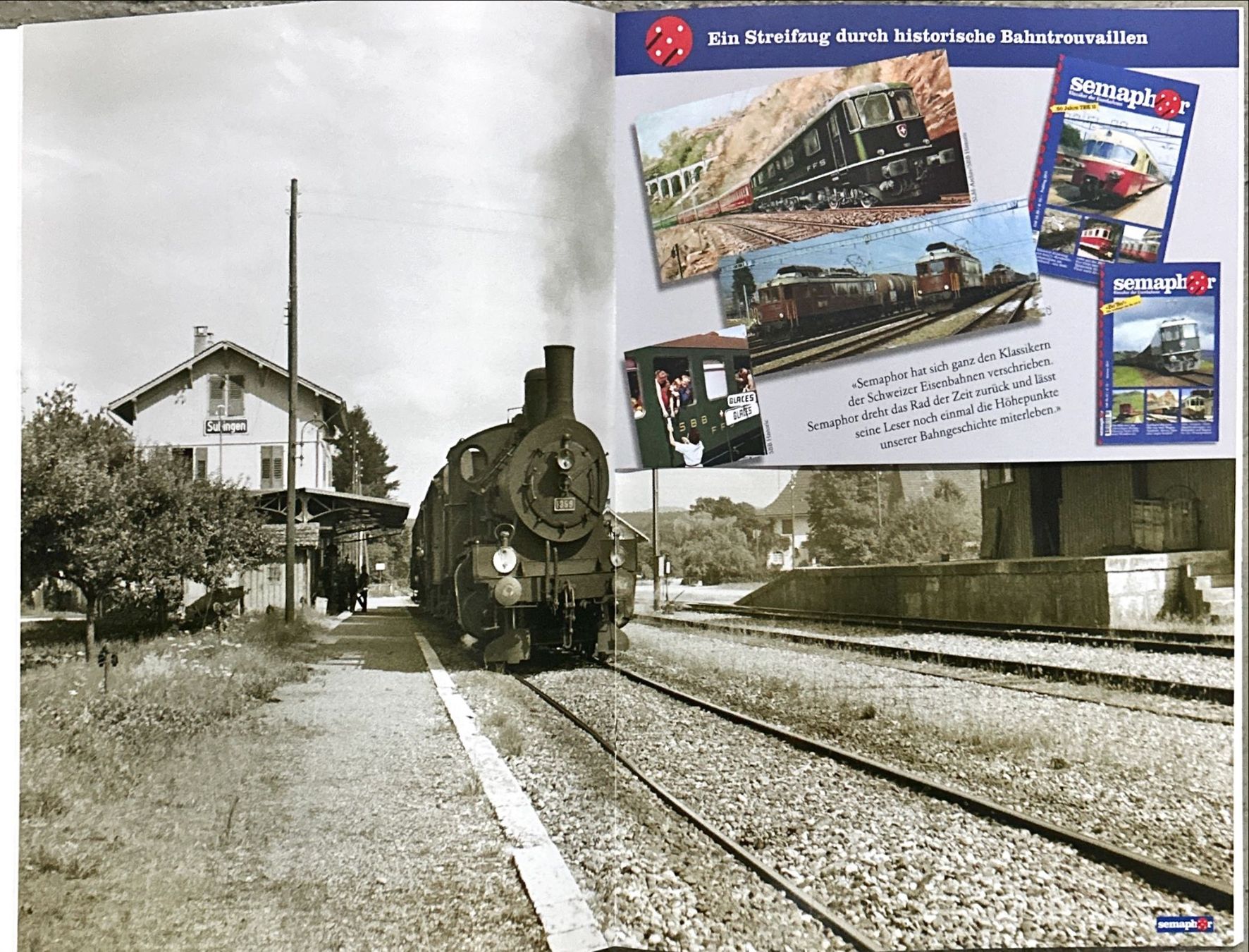 Riviste & Magazine: Semaphor Frühling 2018 Nr. 57 – Nuovo e nell'imballaggio originale da Murgenthal venduto da View 4