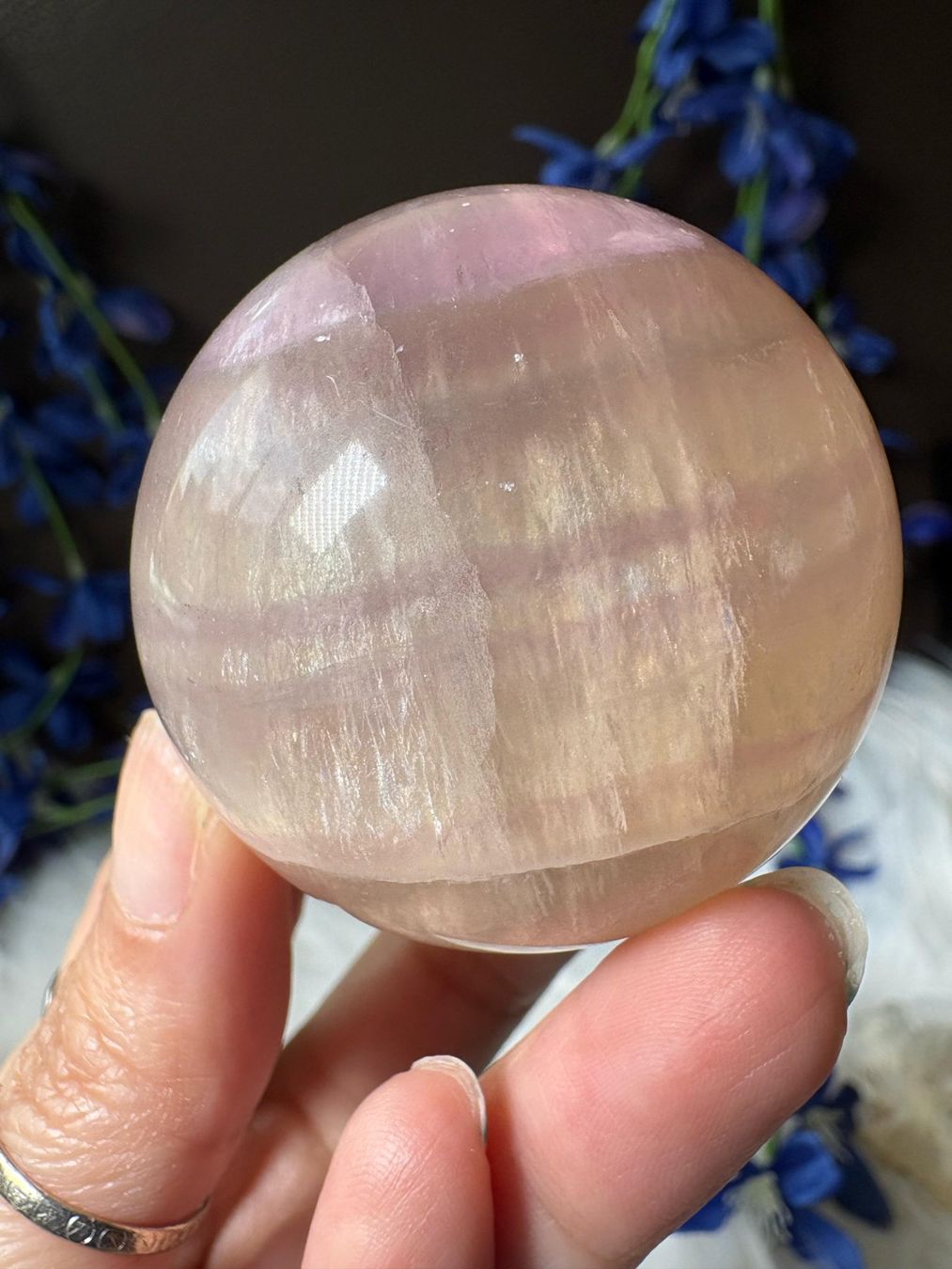 Minerali & Pietre curative: Fluoritkugel – Usato da Neuheim venduto da m.hald 8