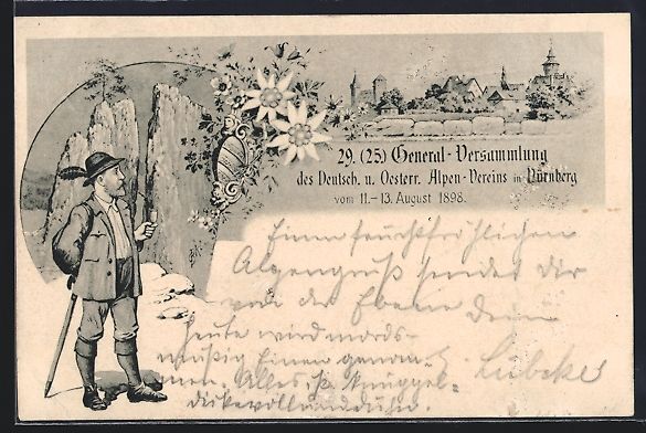 Cancelleria postale: Nürnberg, 29. General-Versammlung des D – Usato da Berlin venduto da bartko-reher