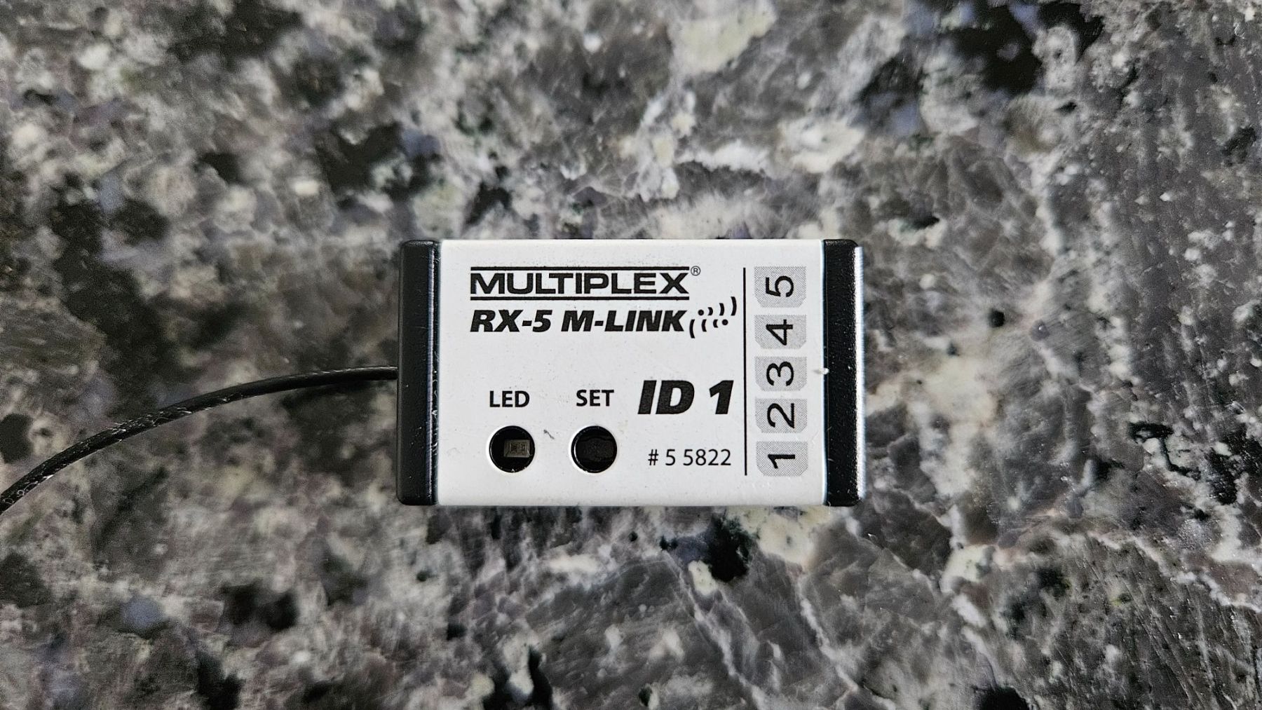 Multiplex Receiver: Multiplex Empfänger RX-5 M-LINK ID 1 – Gebraucht aus Biel/Bienne von Gorbi5
