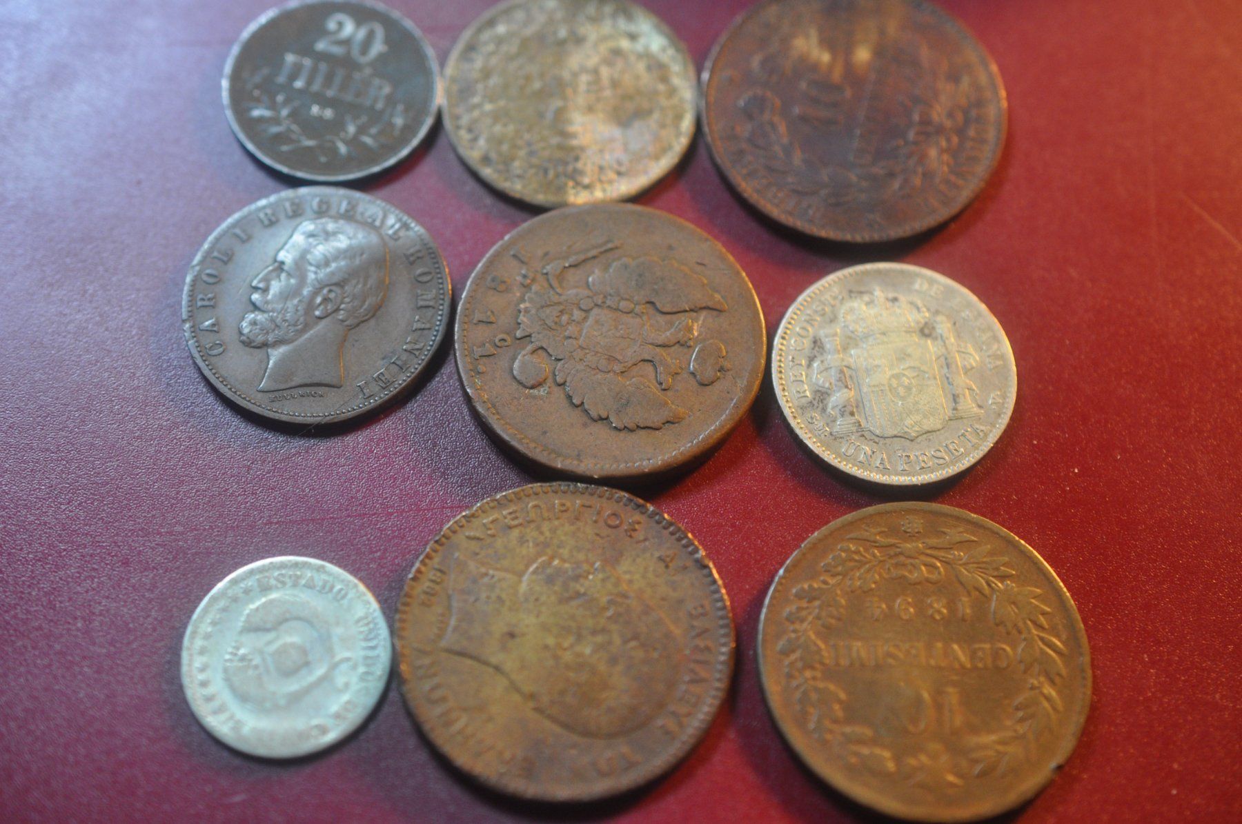 Toutes les monnaies: différentes pièces de monnaie anciennes – D'occasion à Moutier par Phillegrec