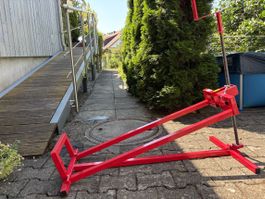 Hebebühne Aufsitzmäher Hebevorrichtung Heber Lifter