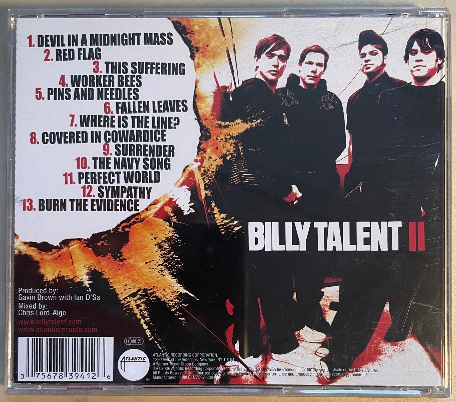 CD: Billy Talent - II – Usato da Brunnen venduto da Barfly5 1