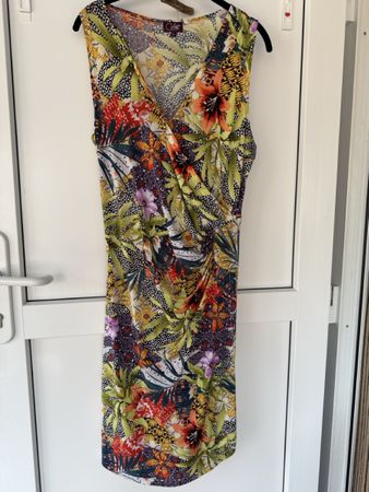 Robe d'été Coline Tunique Imprimé Tropical T.L