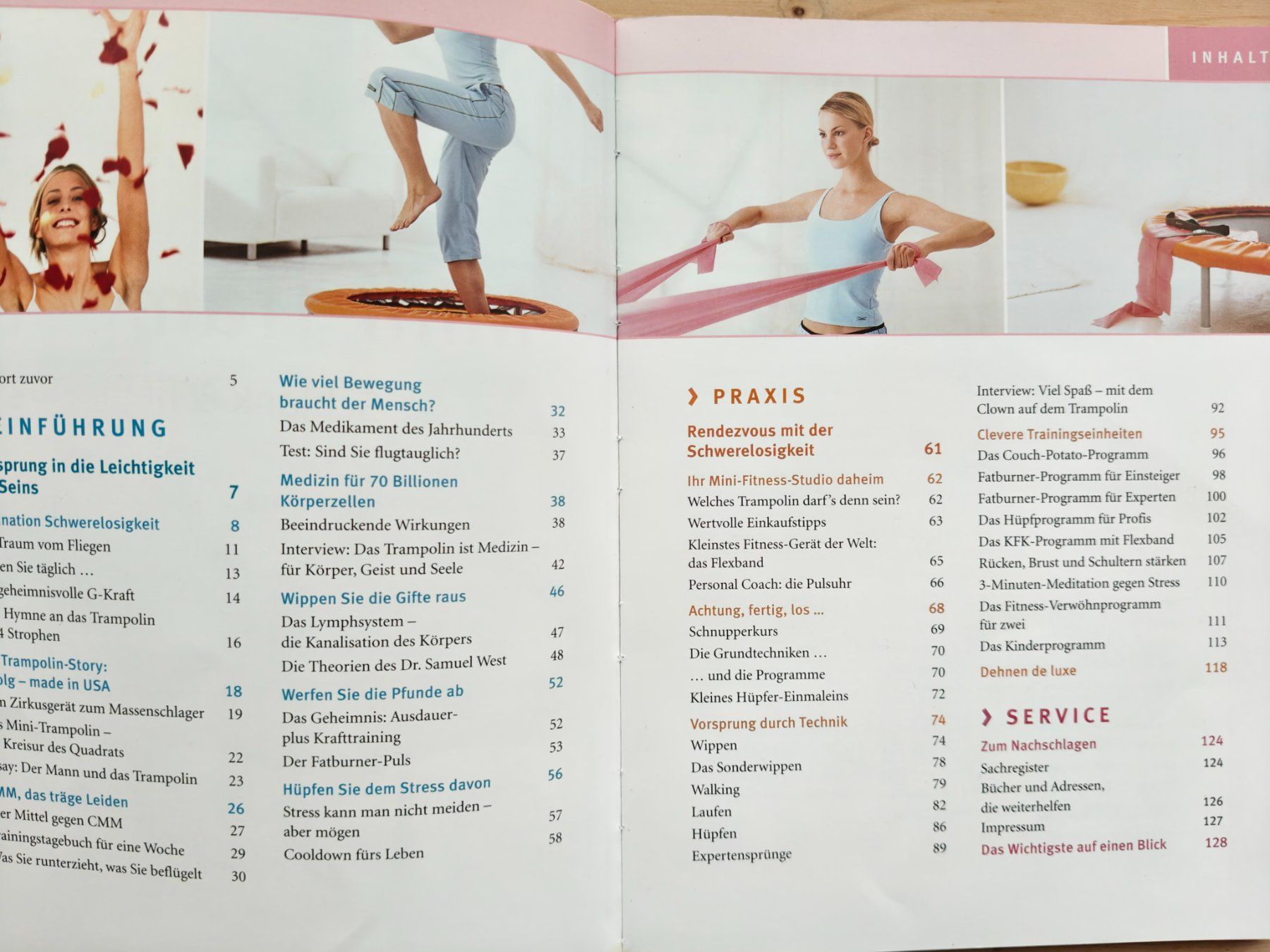 Libri: Mini-Trampolin / Schlank & fit im Flug - GU 2004 – Usato da Muttenz venduto da IkaSul 5
