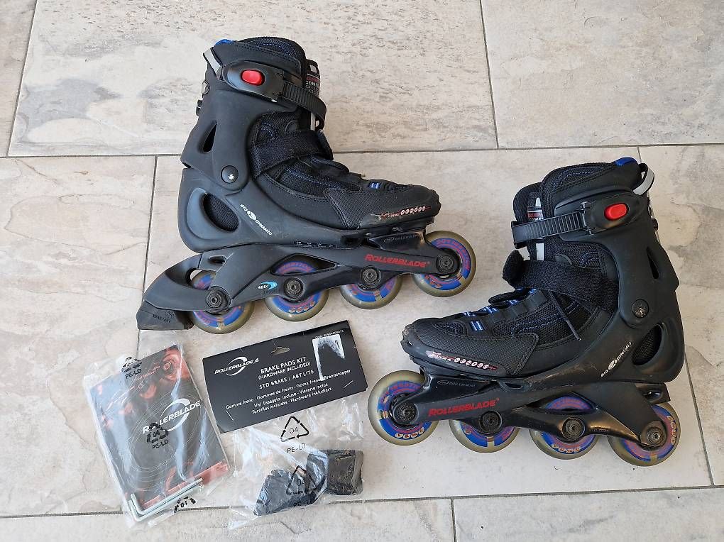 Pattini in linea & Pattini a rotelle: Rollerblade Inlineskates Damen Grösse 25 = 39 – Usato da Niederrohrdorf venduto da Miripfiri 3