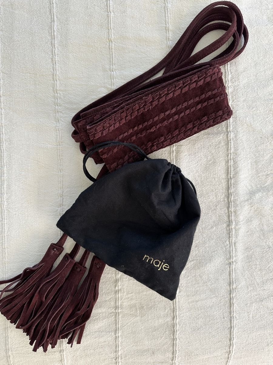Maje Cinture: Ceinture en Daim MAJE  – Usato da Dully venduto da Gaby_bkz2 1