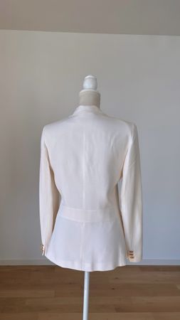 Damen Blazer Ralph Lauren Seide creme Blazer