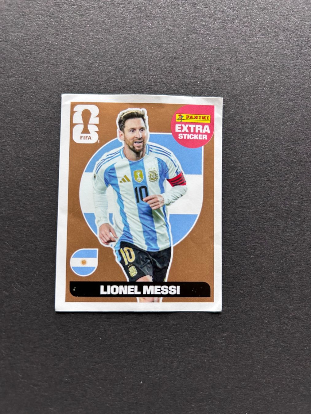Panini Sammelbilder & Trading cards: Panini WM 2026 - Messi - Extra Sticker Bronze – Neu (gemäss Beschreibung) aus Bern von rog_8j79 1