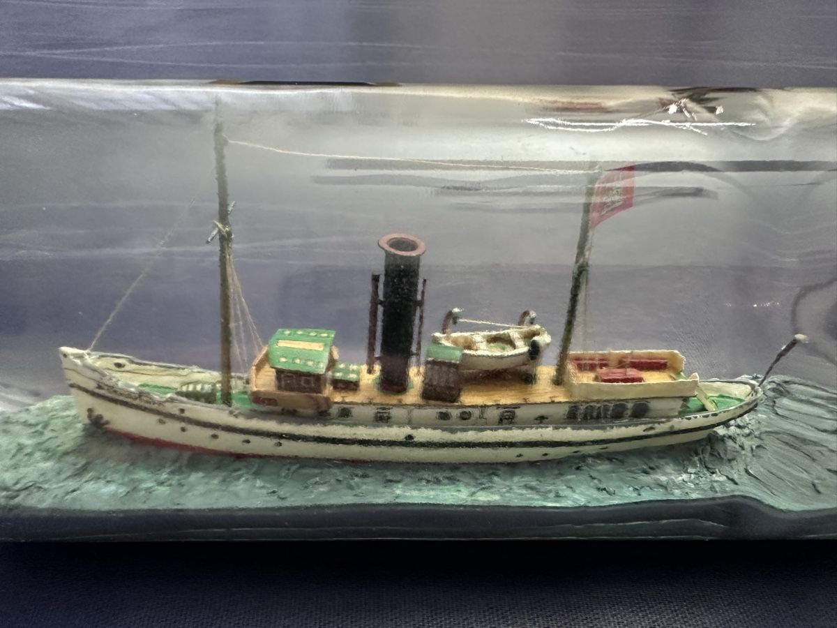 Kit di modellismo & Modellini statici: Buddelschiff Flaschenschiff Dampfschiff DS SHAARHÖRN – Usato da Steffisburg venduto da bwt56 3