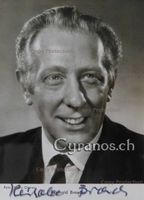 Reinhold Brandes (1928-1972) Schauspieler - Autogramm
