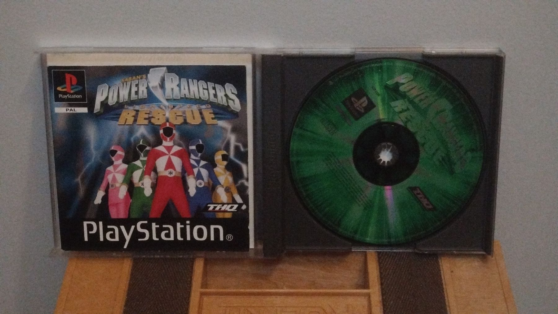 Sony Giochi: Power Rangers lightspeed Rescue PS1 - FR DE ENG – Usato da Farvagny-le-Grand venduto da LaCaverne 3