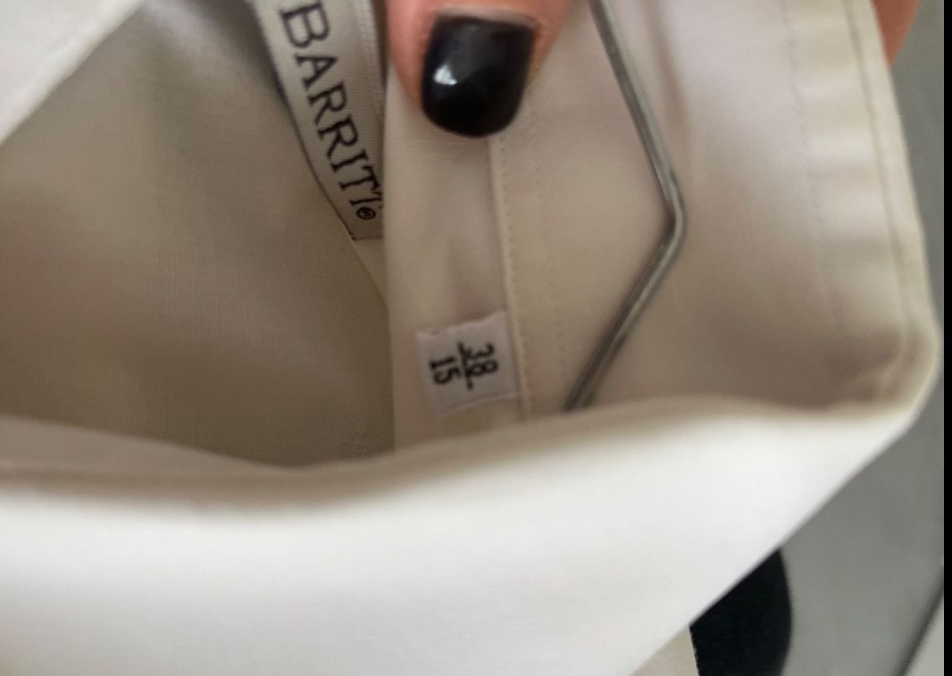 Camicie: Camicia John Barritt bianca, Slim Fit – Usato da Besazio venduto da EmyScucy 2