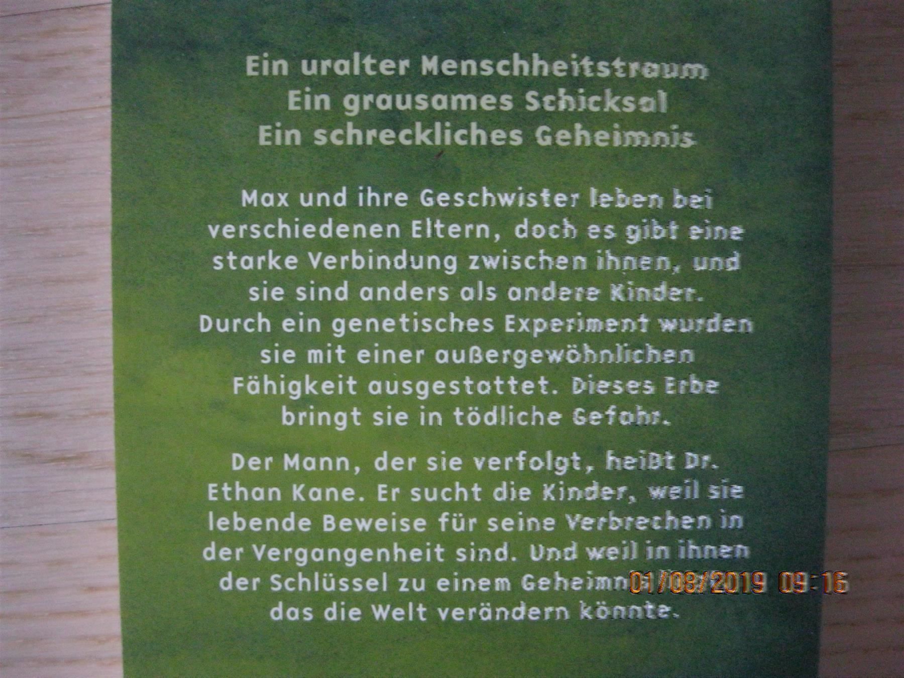 Hörbücher: James Patterson Das Ikarus Gen – Gebraucht aus Affoltern am Albis von Sabinezc 1