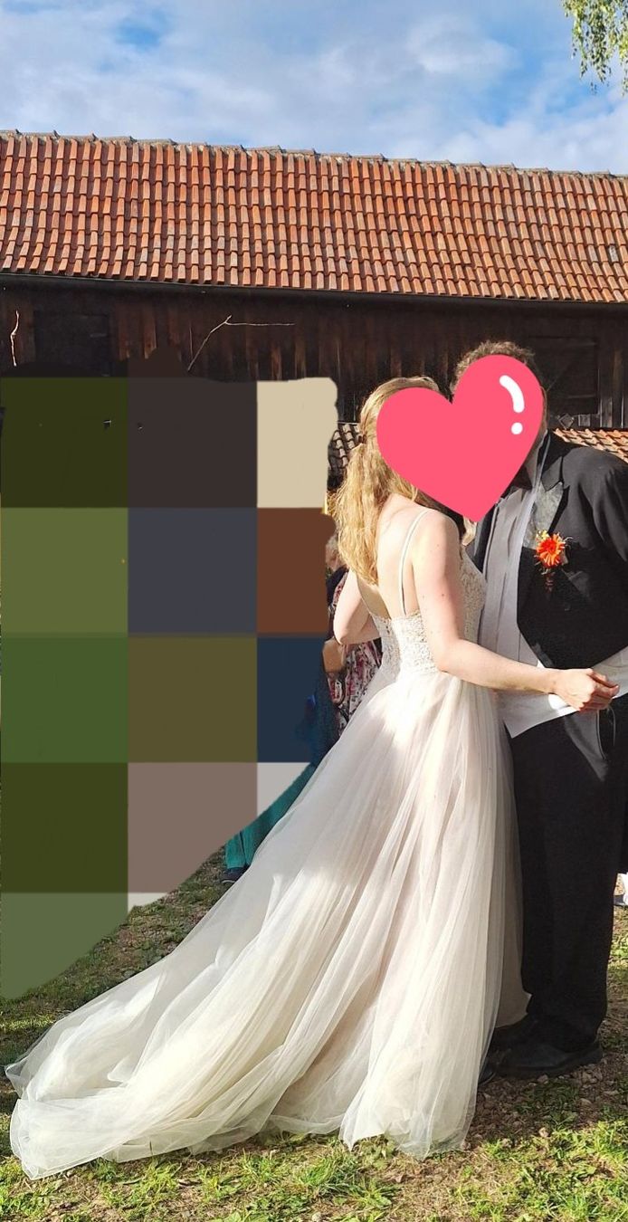 Vestiti: Brautkleid Grösse 38 – Usato da Wabern venduto da car_7fq8 6