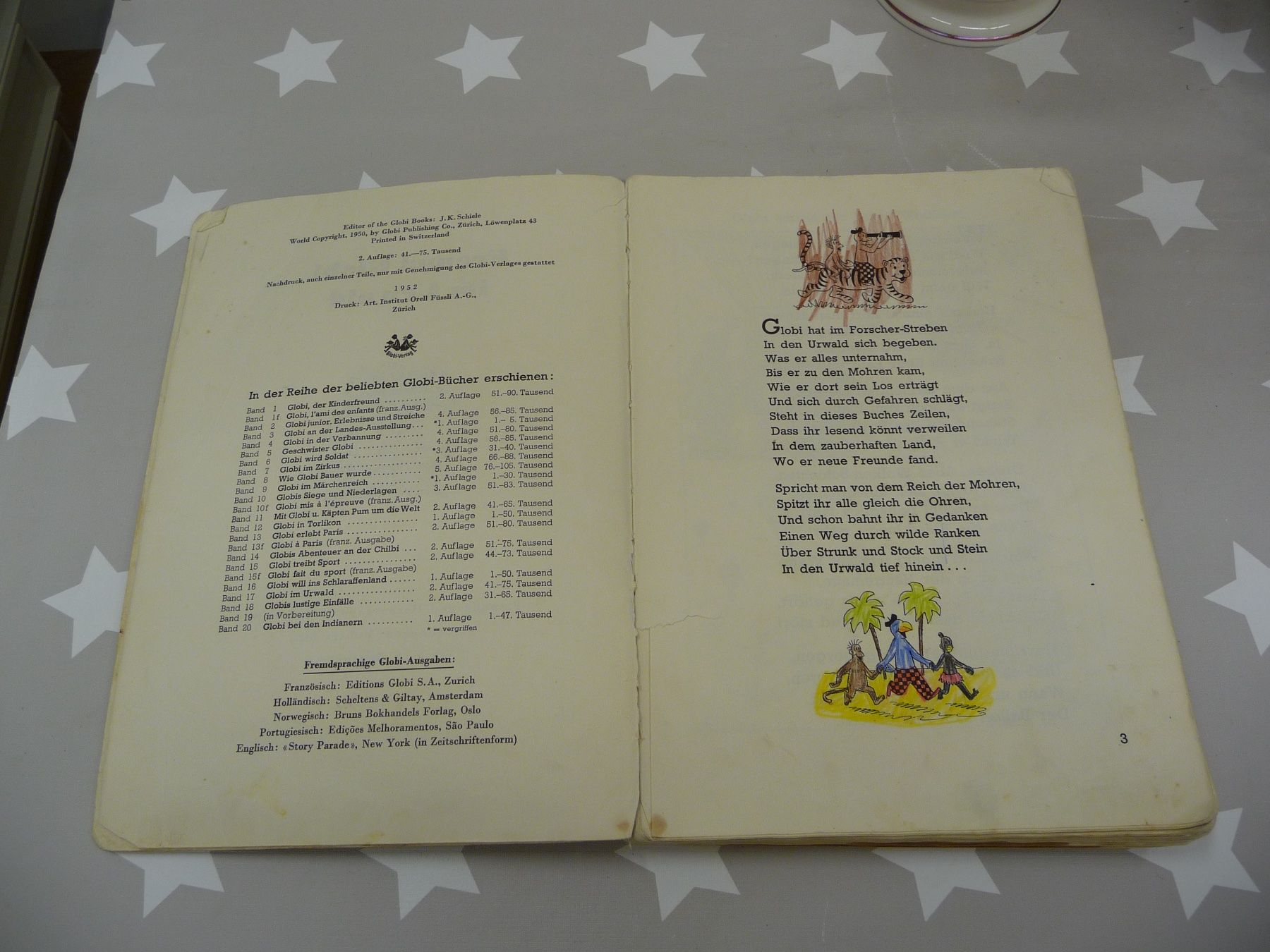 Libri: Buch: Freund Globi im Urwald – Usato da Rafz venduto da Powacaddy 2