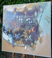 Peinture Armande Oswald Jour de Fête 2016 art suisse Gemälde