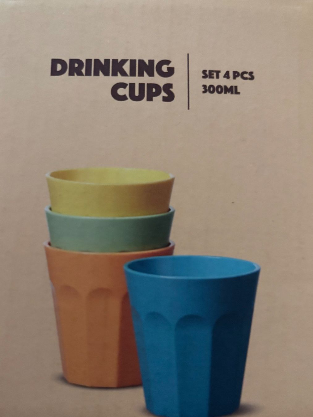 Bicchieri: 4er Set Trinkbecher, Drinking Cups, neu, 300ml, Top! – Nuovo e nell'imballaggio originale da Weissbad venduto da FlickflauderY