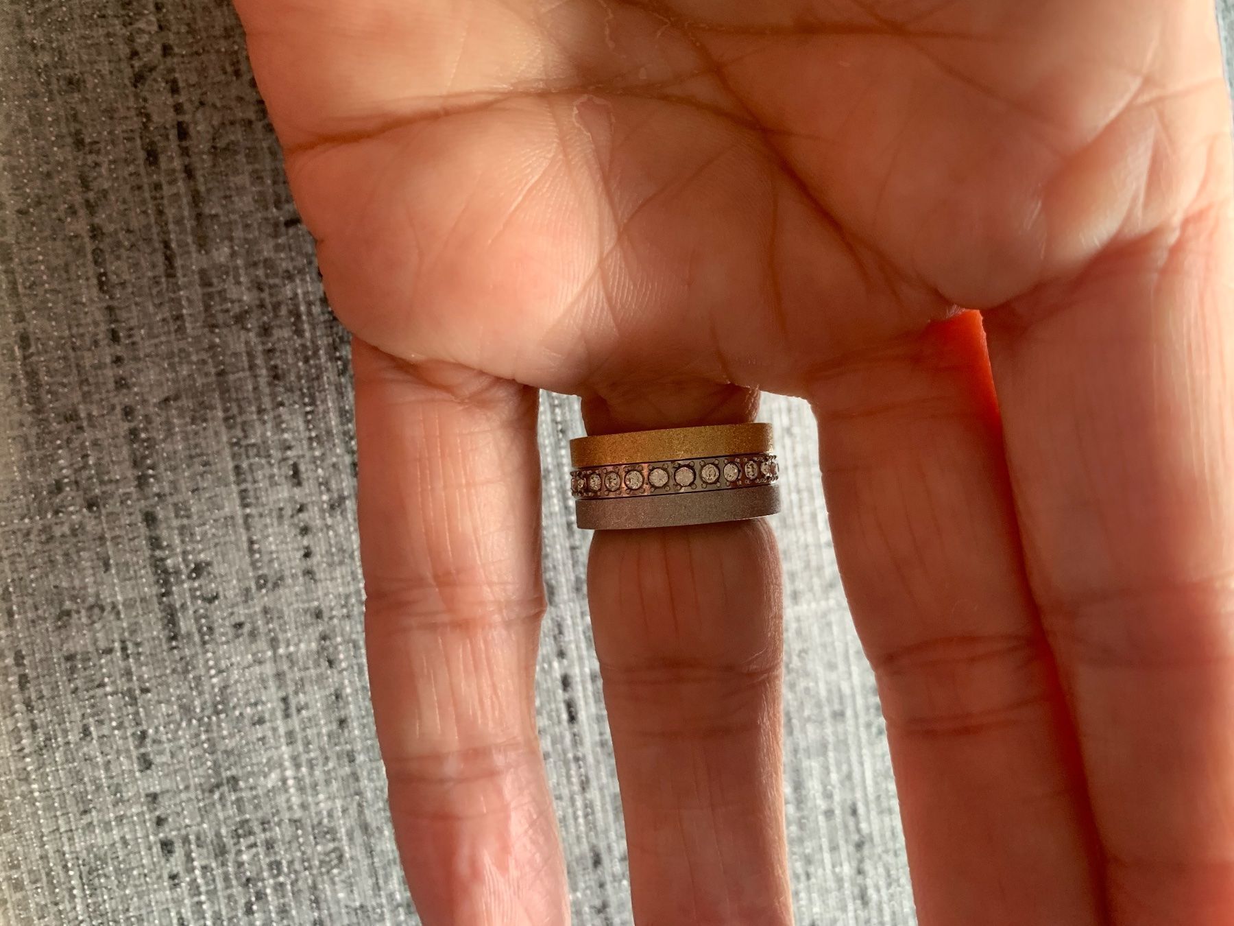 Anelli: Bague Breil bicolore – Nuovo e nell'imballaggio originale da Fully venduto da Sassa68 1