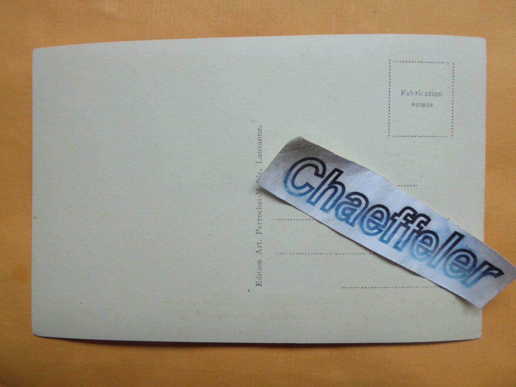 Cartoline postali: Clarens - Vue générale er le Grammont – Usato da Zürich venduto da Chaeffeler 1
